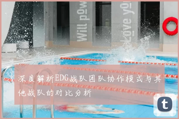 深度解析EDG战队团队协作模式与其他战队的对比分析