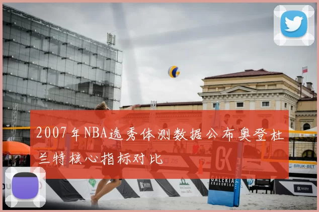 2007年NBA选秀体测数据公布奥登杜兰特核心指标对比